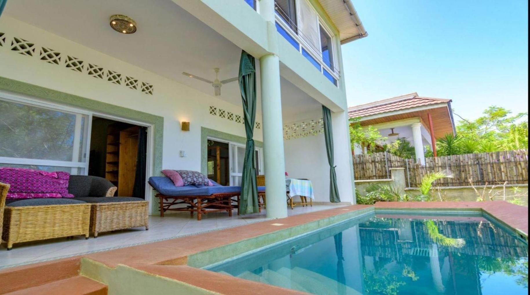 The Pool House & The Colobus House, Bella Seaview, Diani Beach, Kenya Bagian luar foto